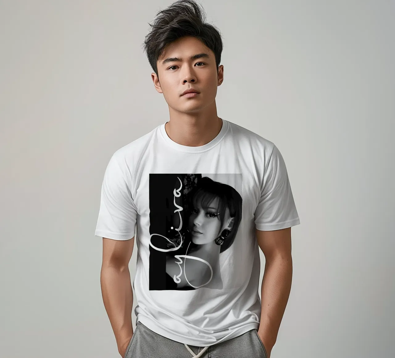 Ayliva Monochrome t-shirt by vintage