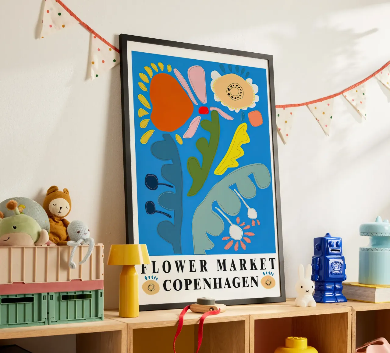 Mercato dei fiori di Copenaghen carta hahnemühle da TekleDawit