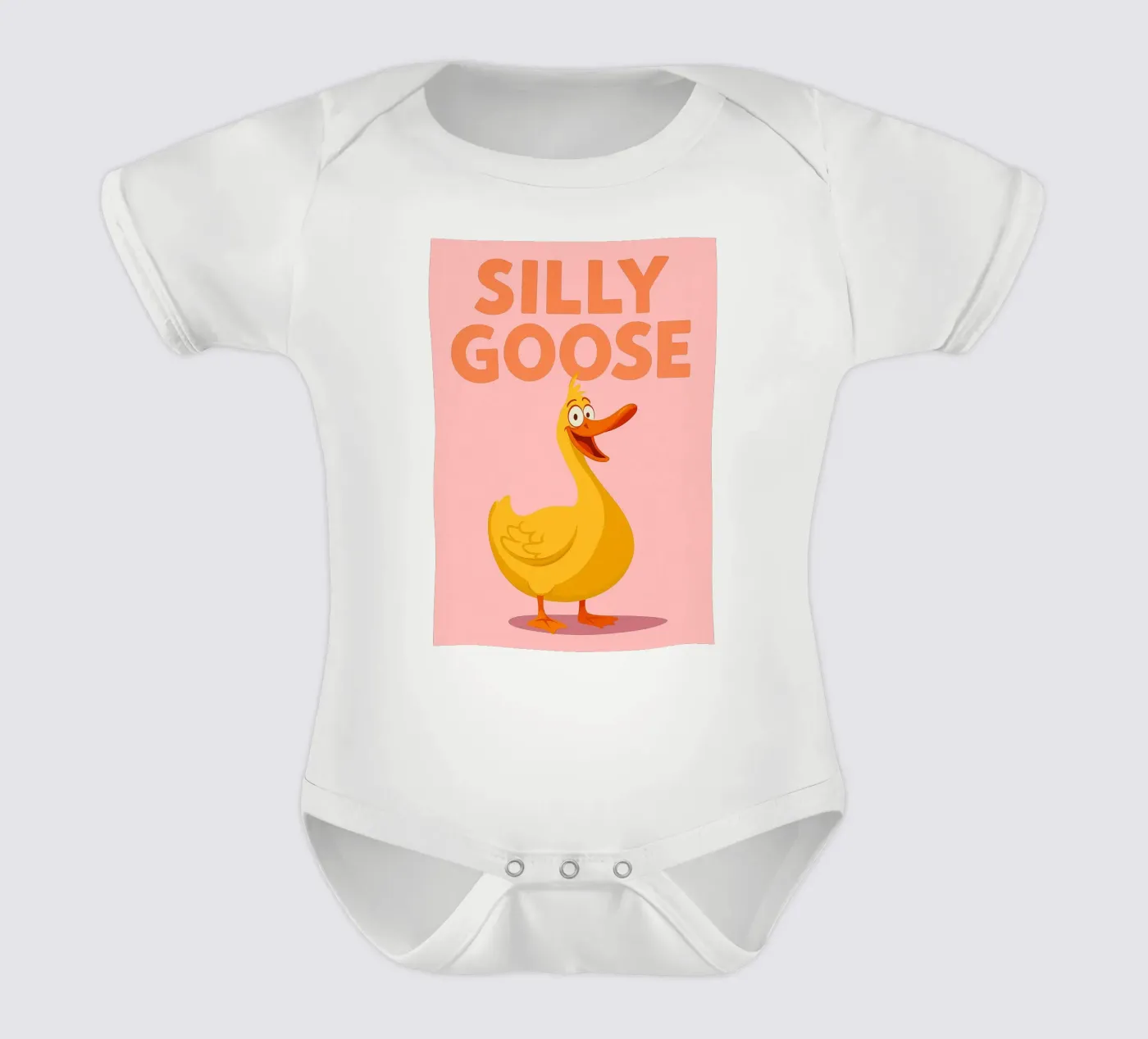 silly goose body neonato maniche corte da oneone