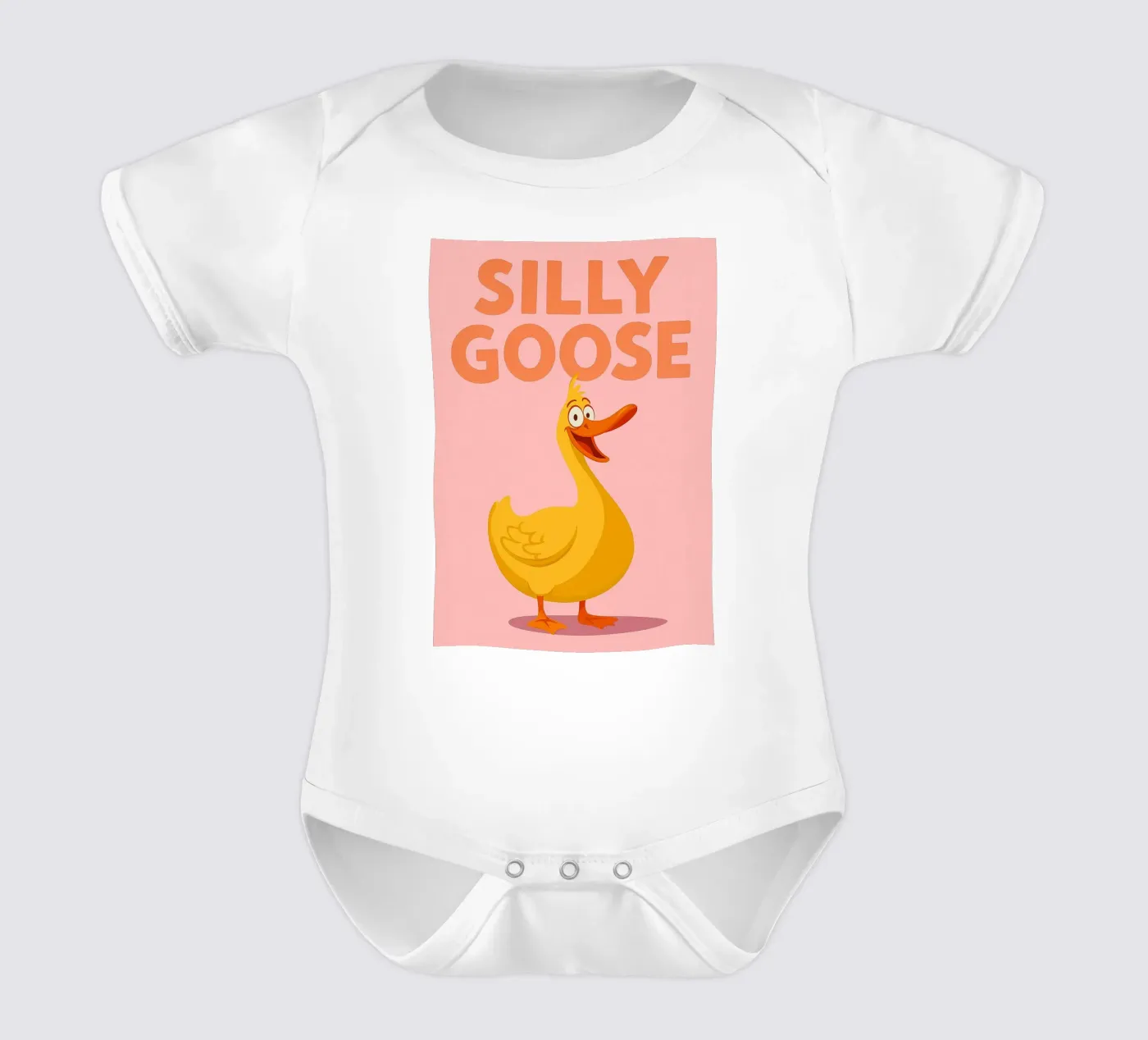 silly goose body neonato maniche corte da oneone