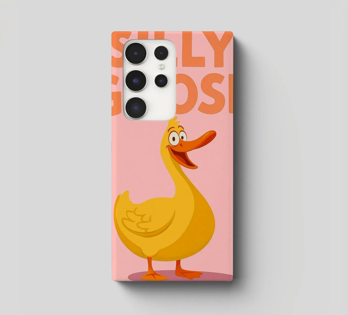 silly goose samsung phone case by oneone