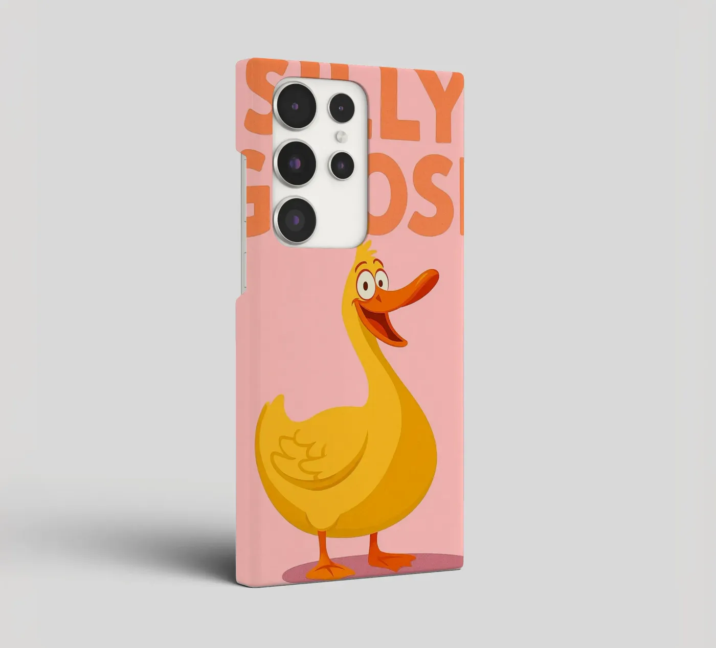 silly goose samsung phone case by oneone