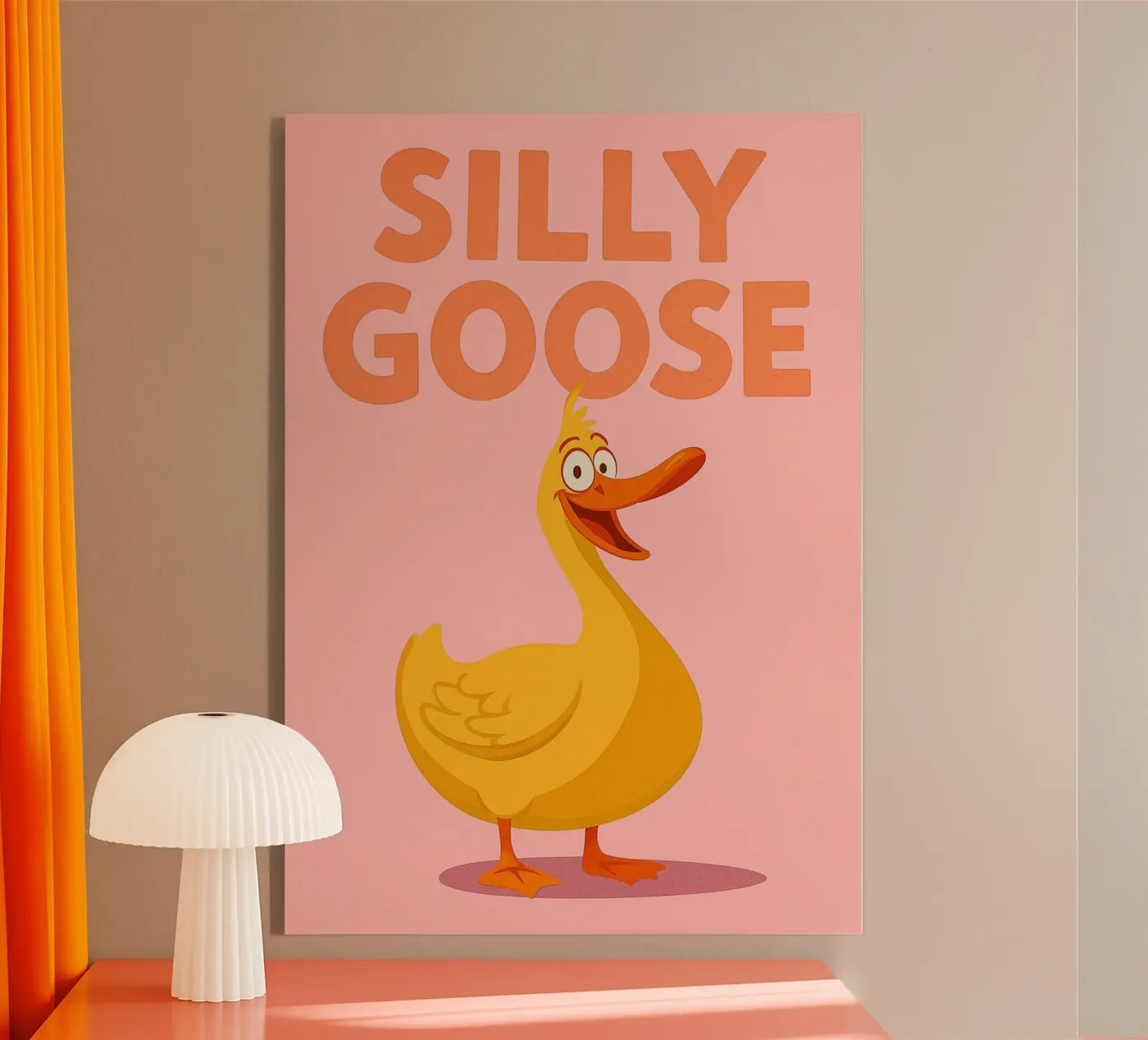 domme gans acryl van oneone