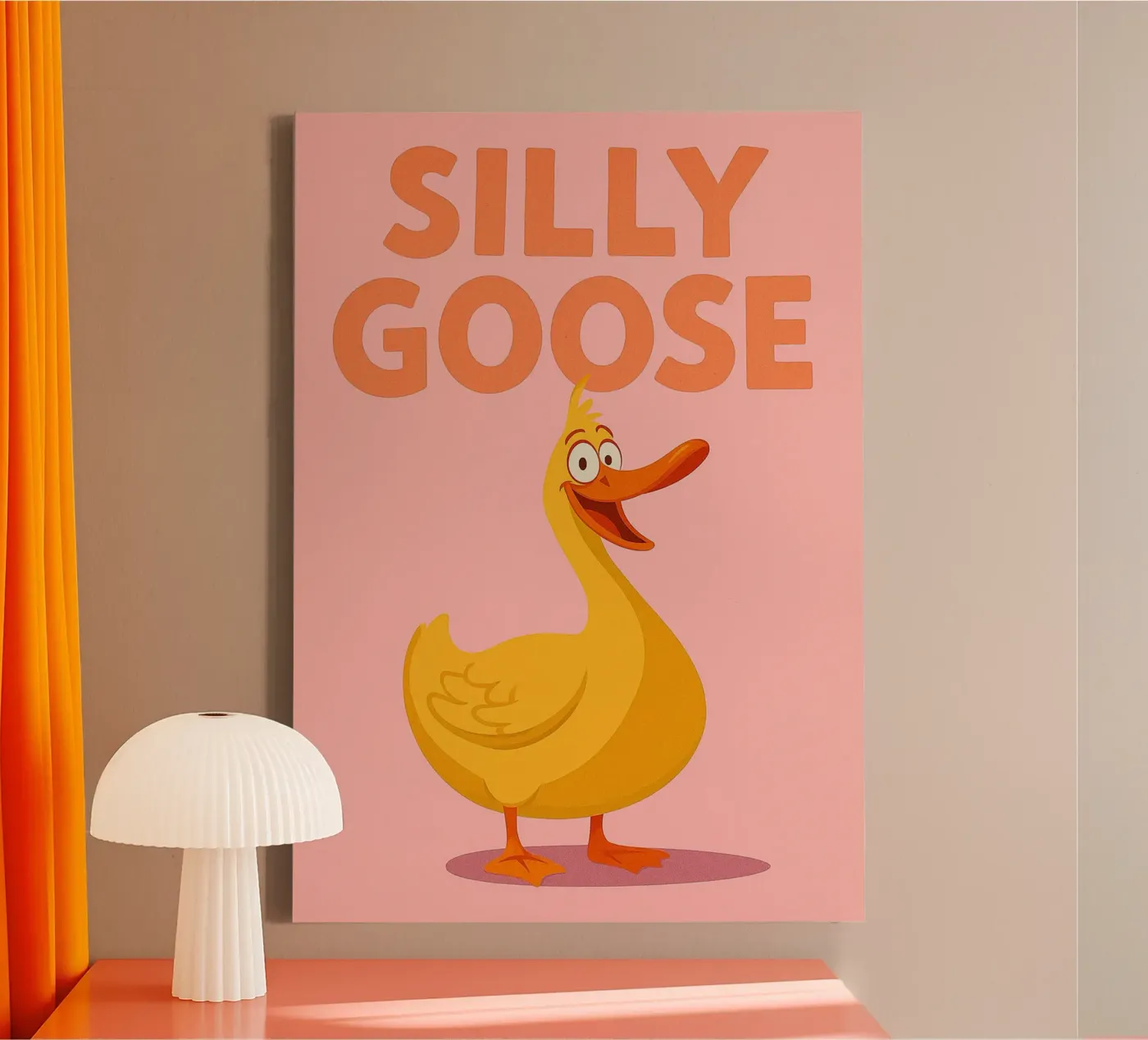 silly goose canvas van oneone