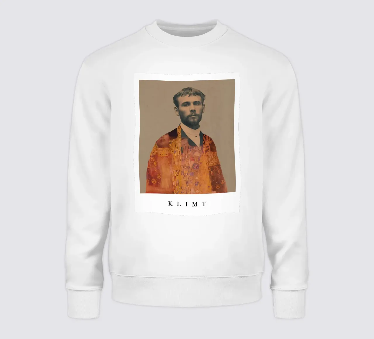 for Gustav Klimt with border felpa da Frank Moth