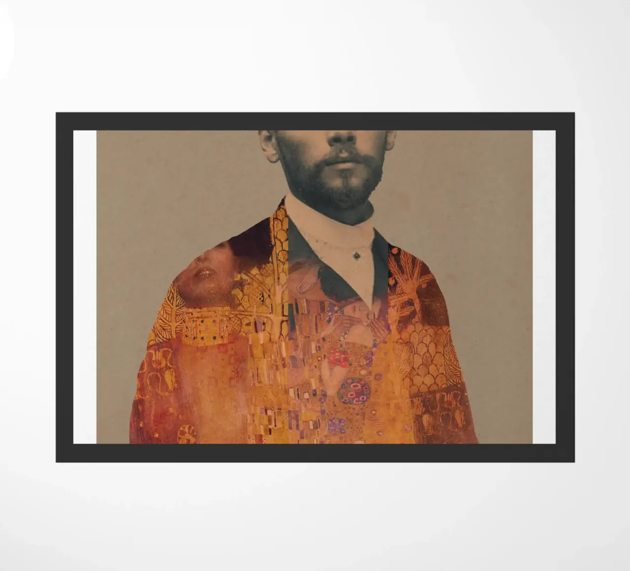 for Gustav Klimt with border zerbino da Frank Moth