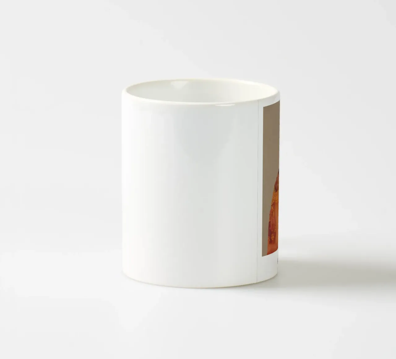 for Gustav Klimt with border tazza in ceramica da Frank Moth