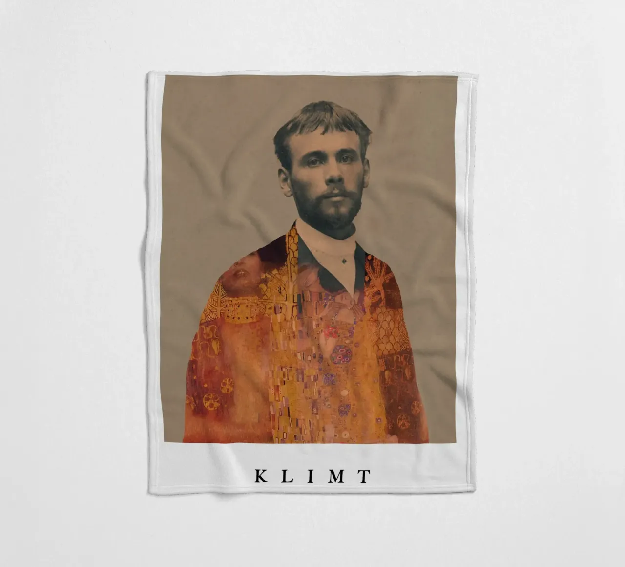 for Gustav Klimt with border coperta in pile da Frank Moth