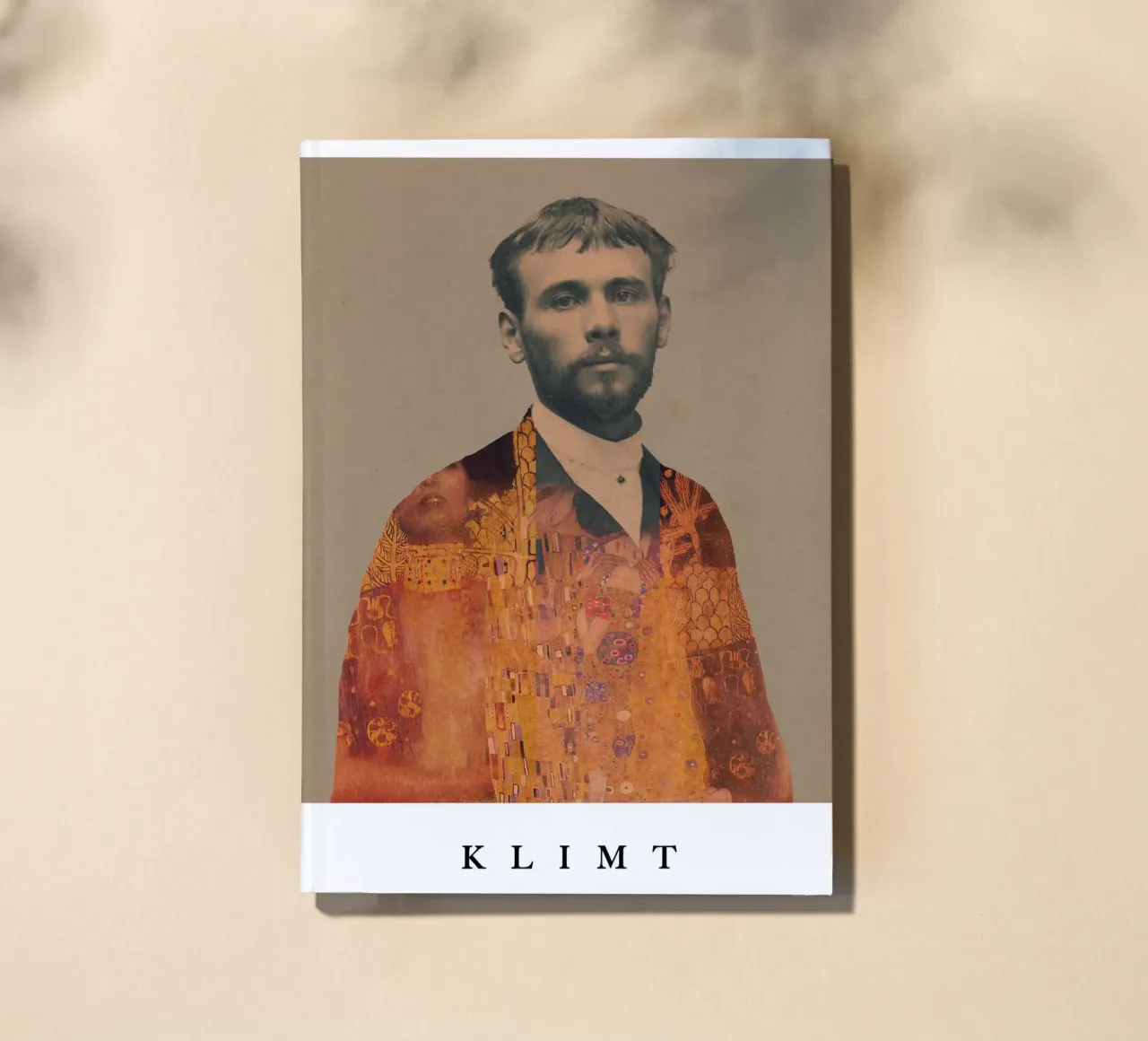 for Gustav Klimt with border notebook by Frank Moth