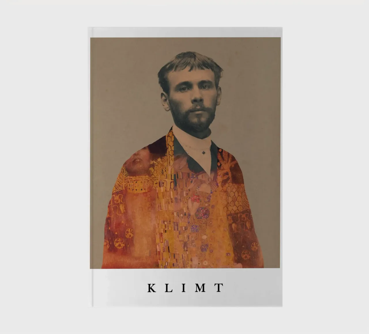 for Gustav Klimt with border notebook by Frank Moth