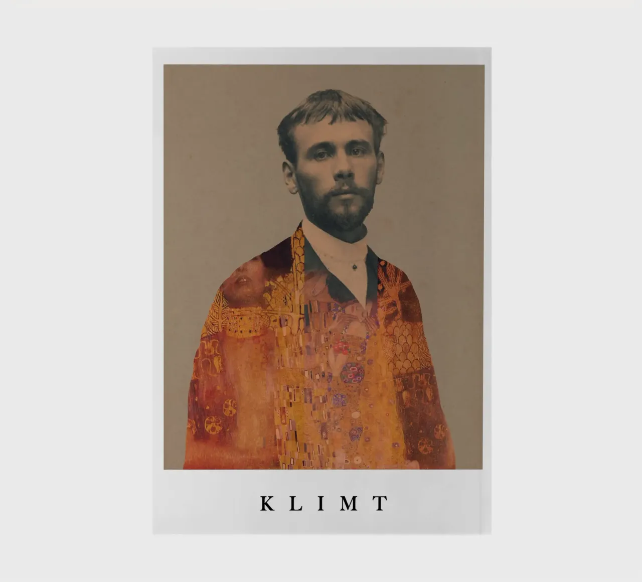for Gustav Klimt with border notebook by Frank Moth