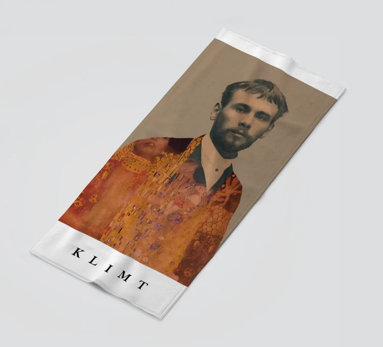 for Gustav Klimt with border telo mare da Frank Moth