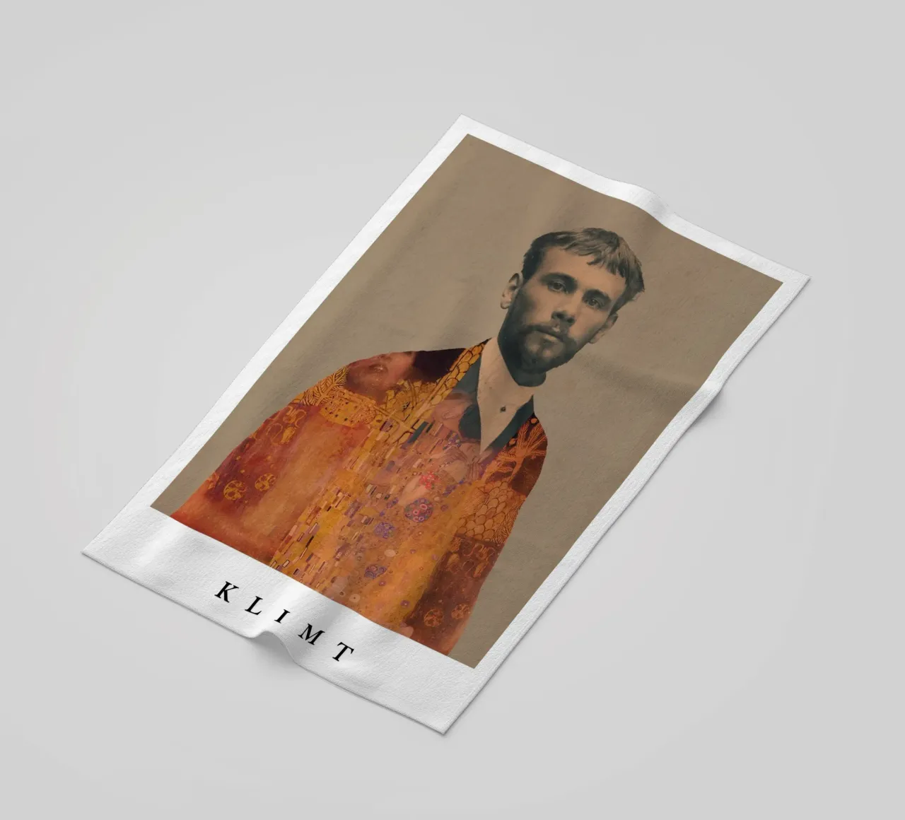 for Gustav Klimt with border telo mare da Frank Moth