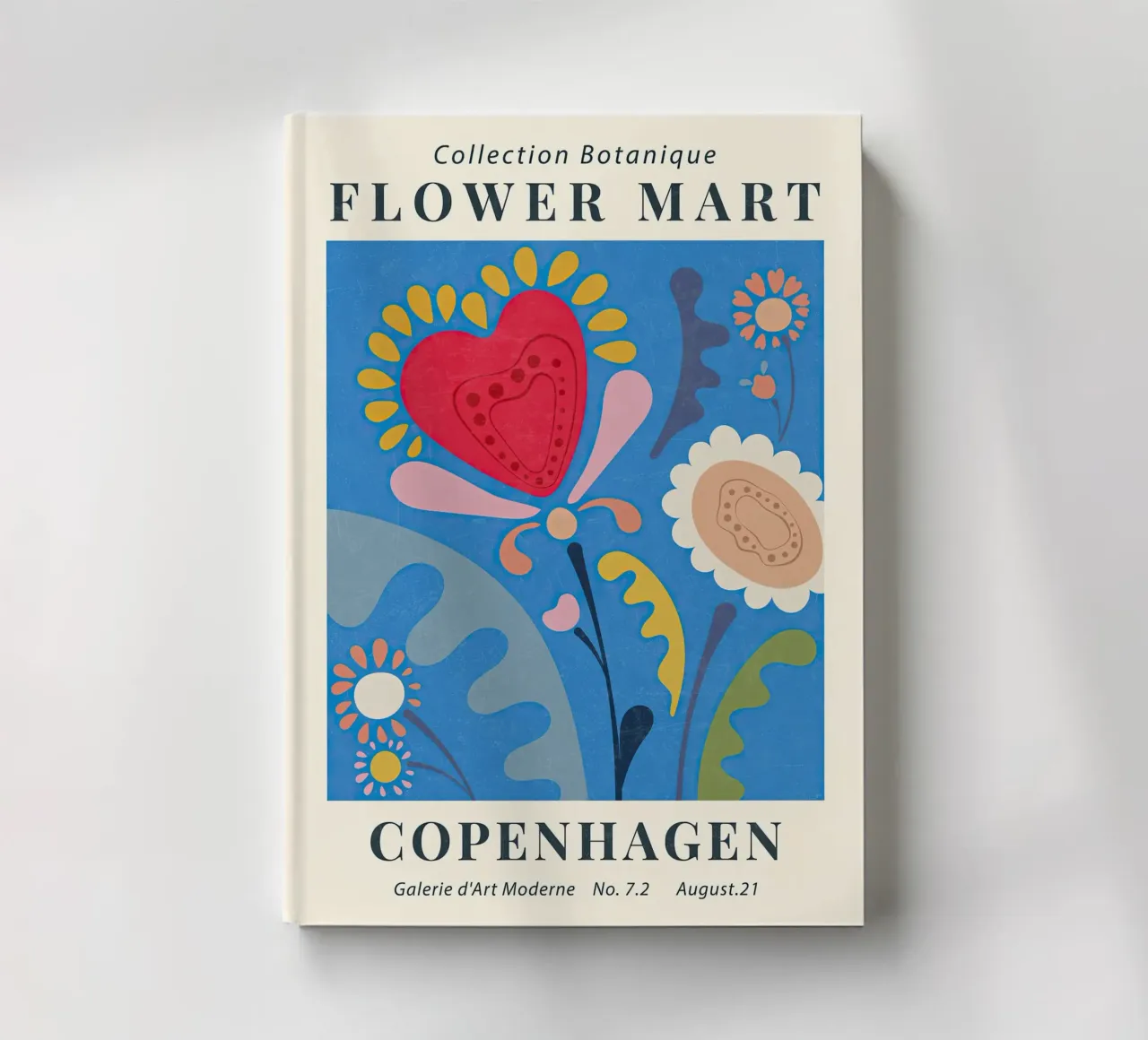 Flower Market Copenhagen notebook by TekleDawit