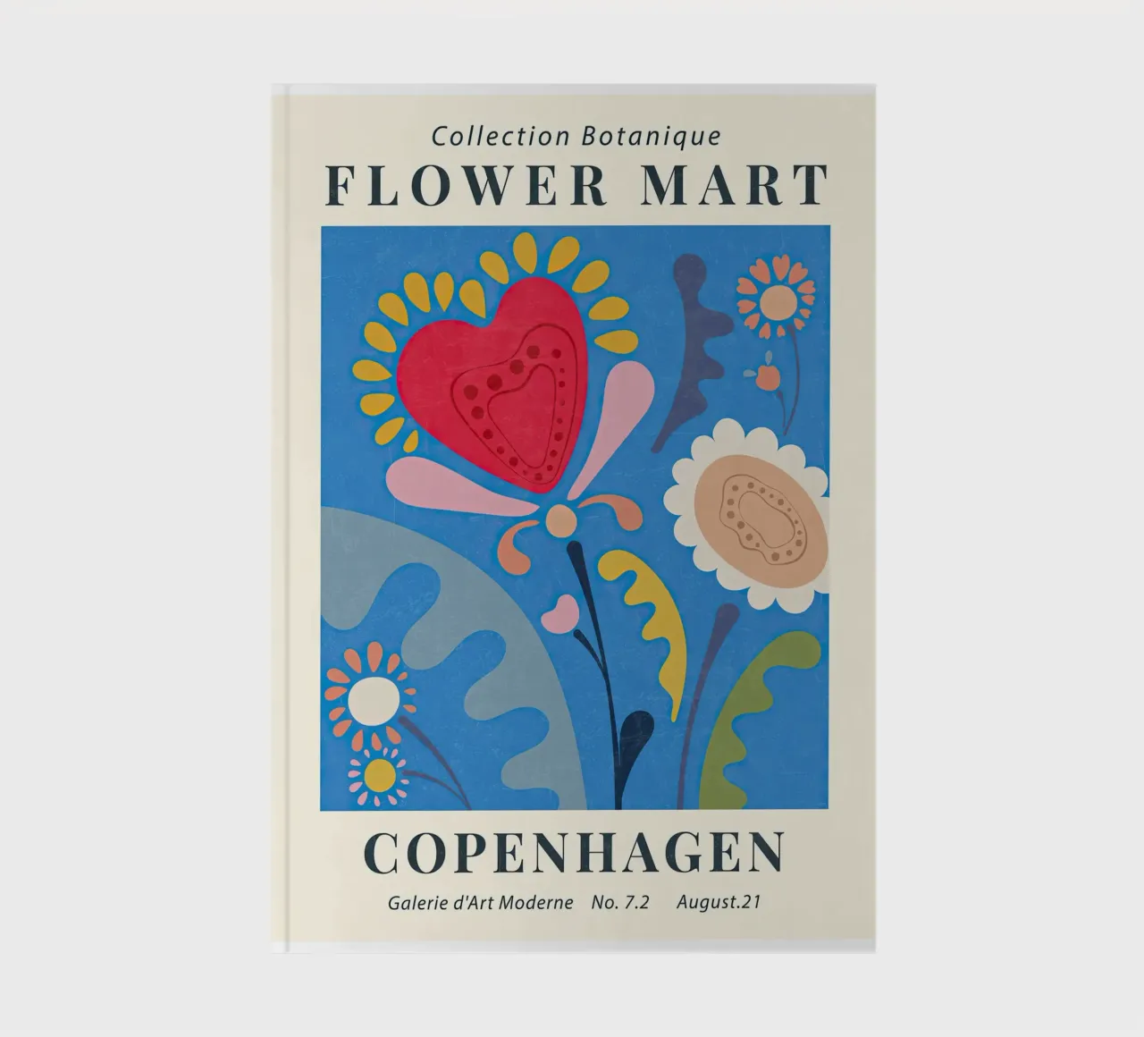 Flower Market Copenhagen notebook by TekleDawit
