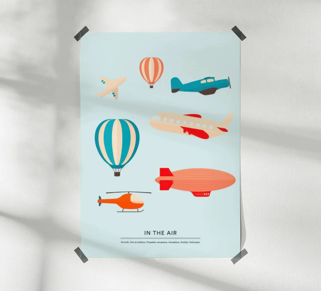 Nell'aria poster da Knowladge star