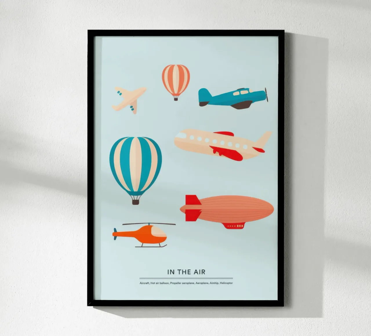 Nell'aria poster da Knowladge star