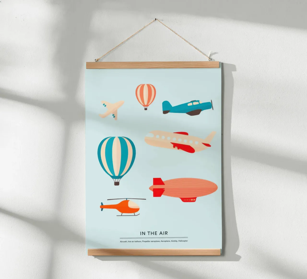 Nell'aria poster da Knowladge star