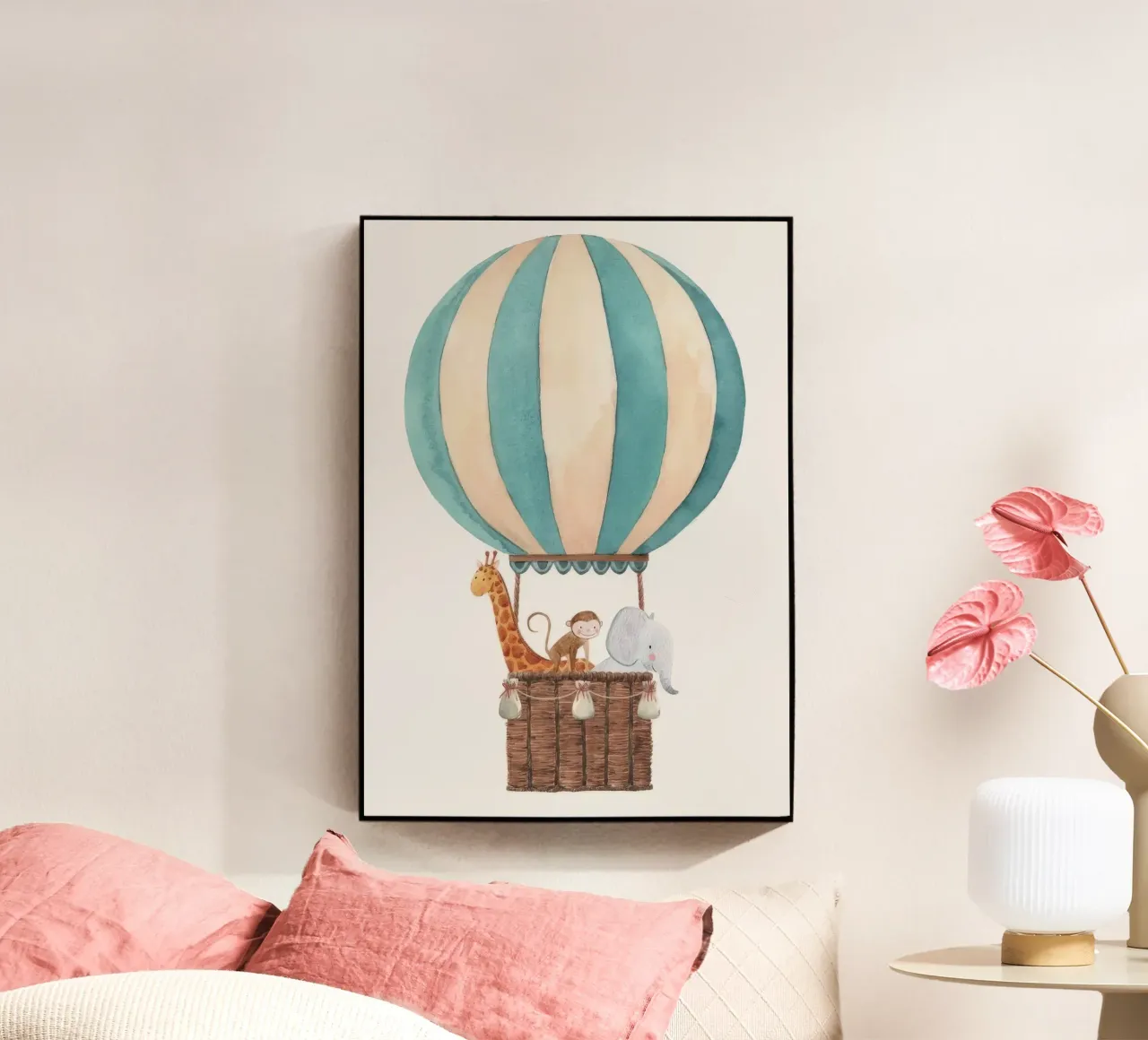 Il giro in mongolfiera plexiglass da Knowladge star