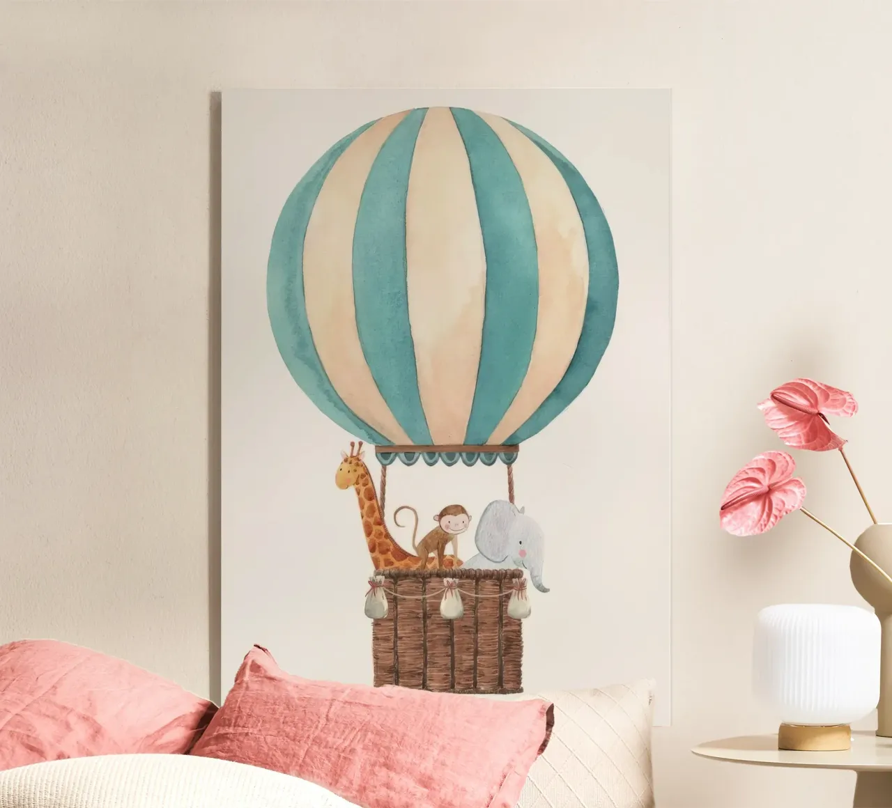 Il giro in mongolfiera plexiglass da Knowladge star