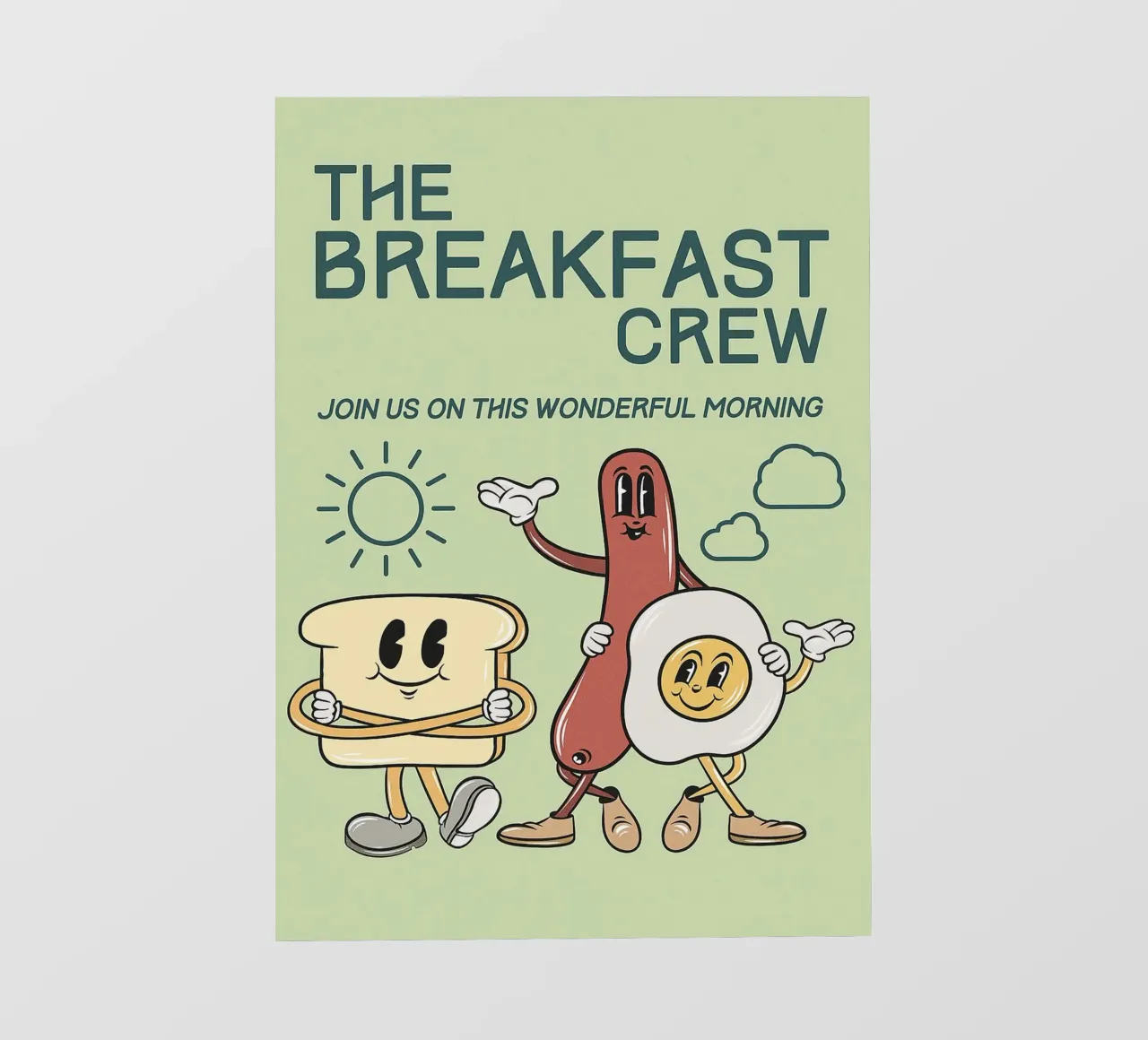 The Breakfast Crew pvc cover by oneone
