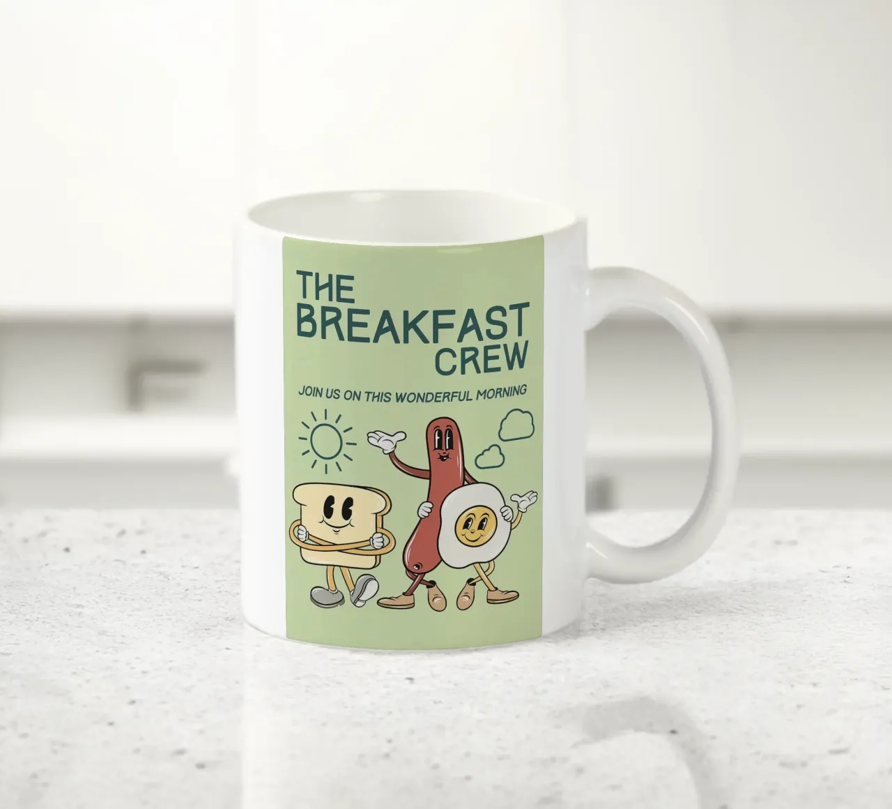 L'equipaggio della colazione tazza in ceramica da oneone