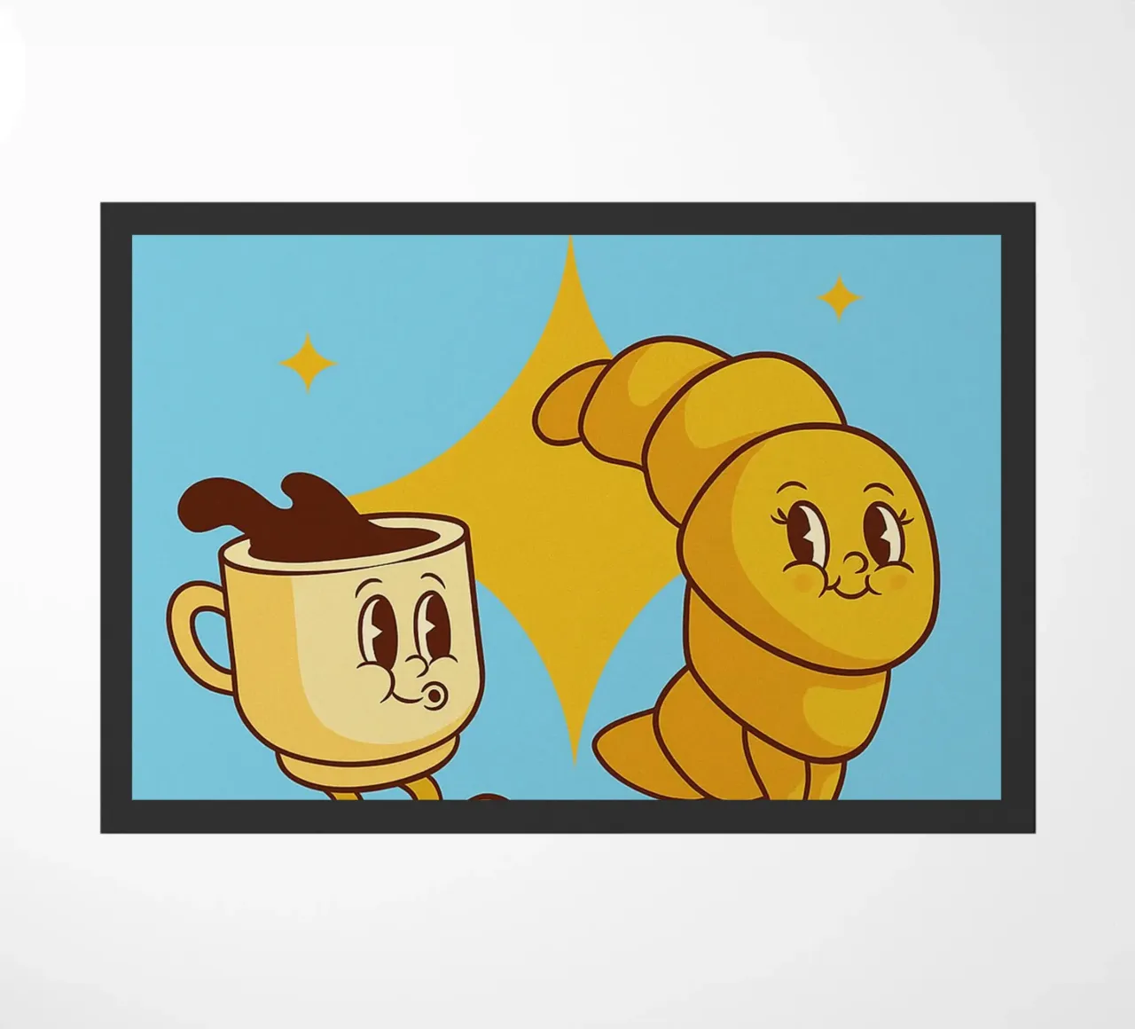 un croissant e un caffè zerbino da oneone