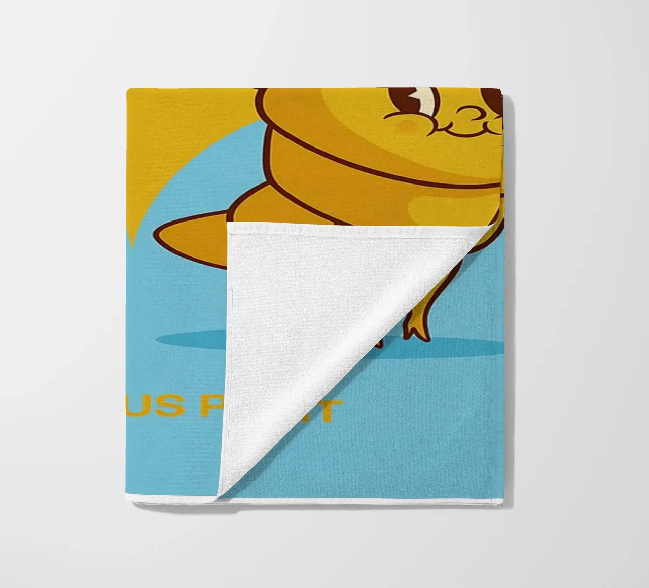 un croissant e un caffè telo mare da oneone