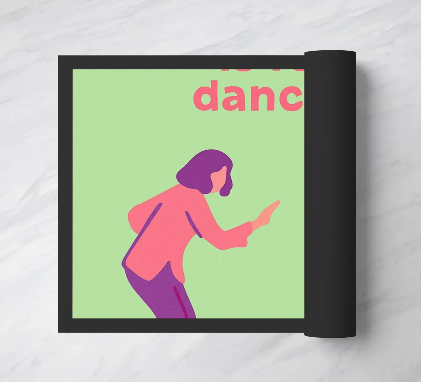 this kitchen is for dancing doormat by oneone