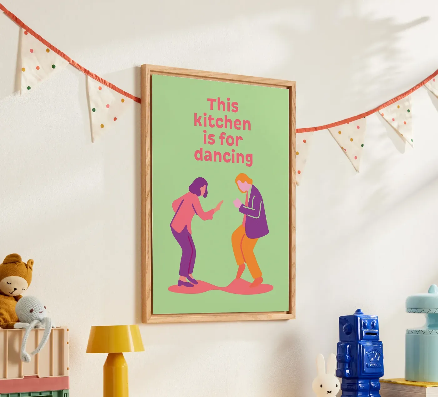 questa cucina è per ballare plexiglass da oneone