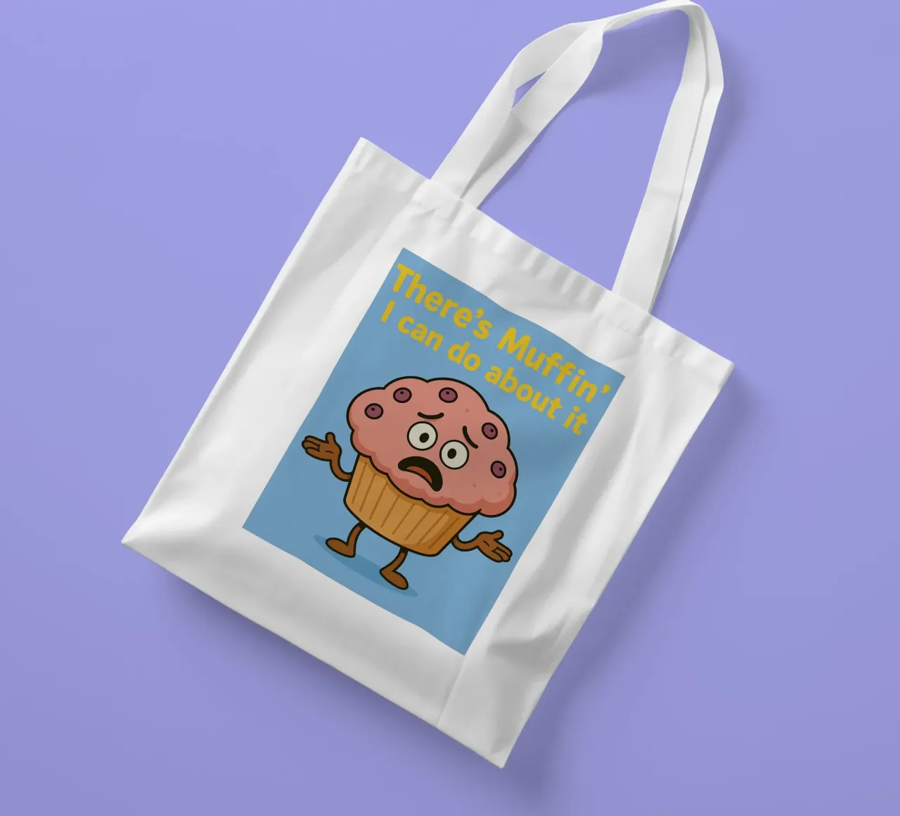 non posso farci niente borsa in juta da oneone