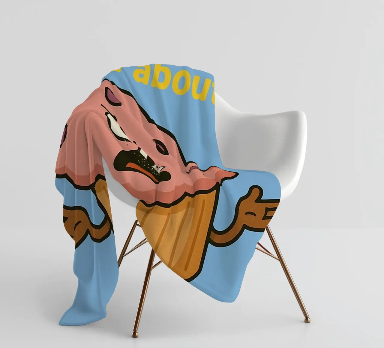non posso farci niente coperta in pile da oneone