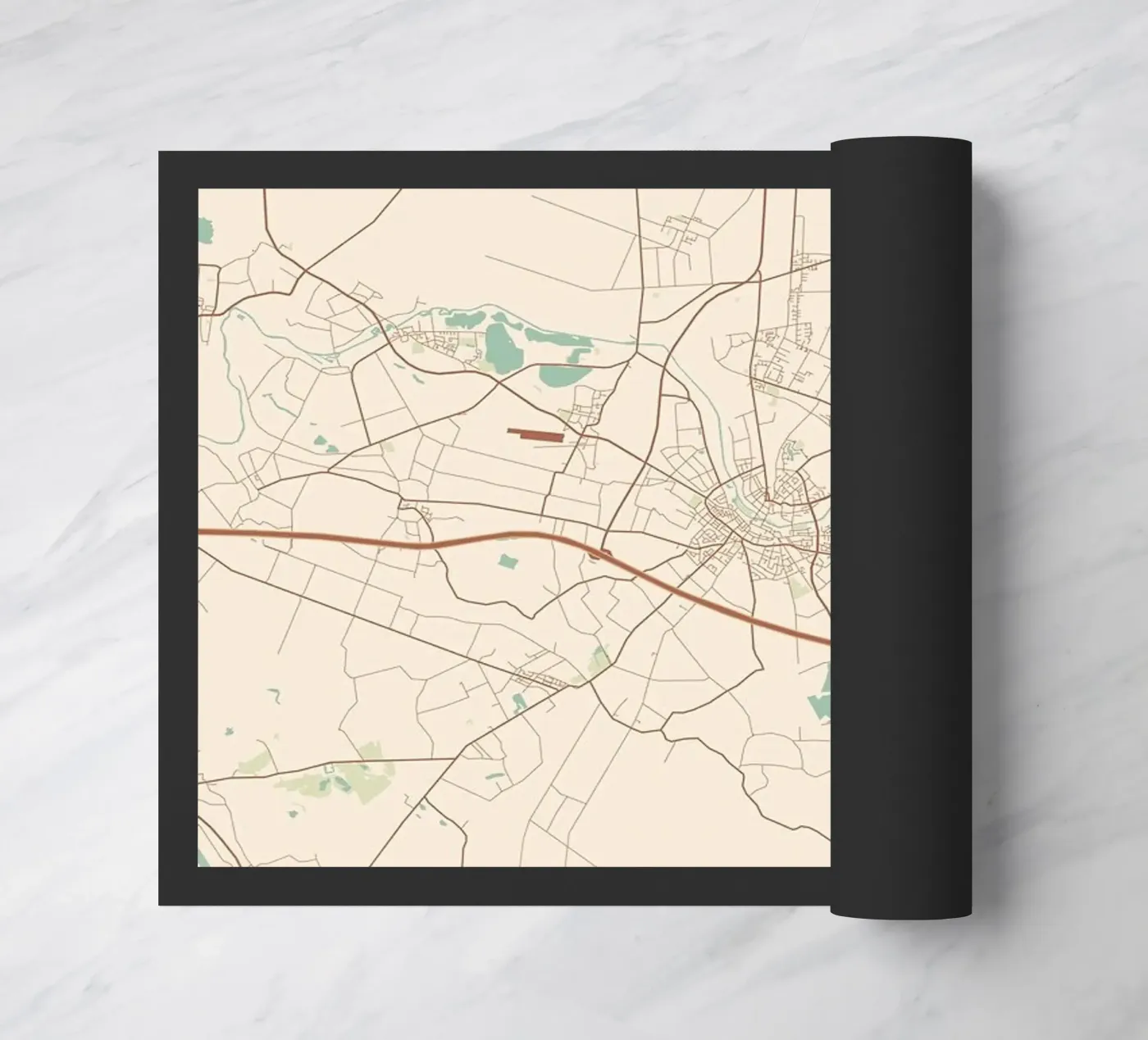 Goch DE deurmat van Rick Thompson