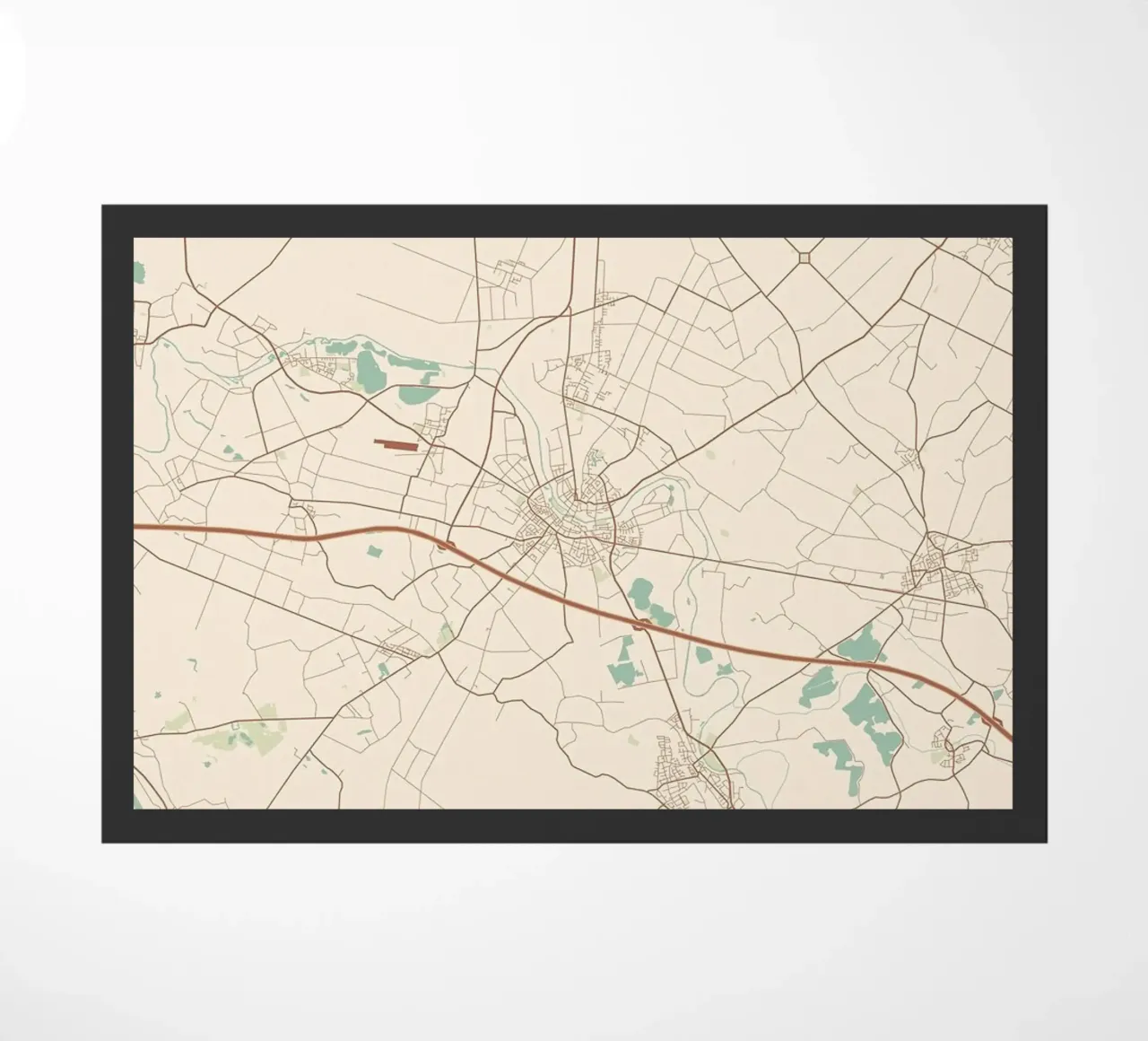 Goch DE doormat by Rick Thompson