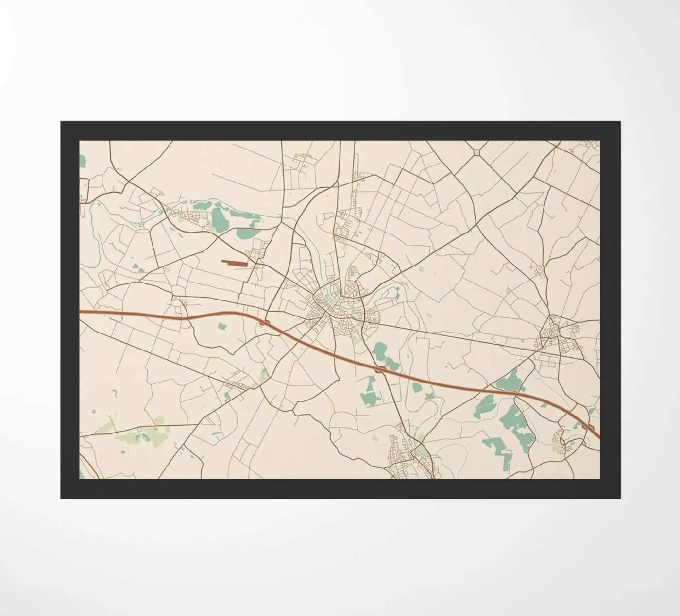 Goch DE deurmat van Rick Thompson