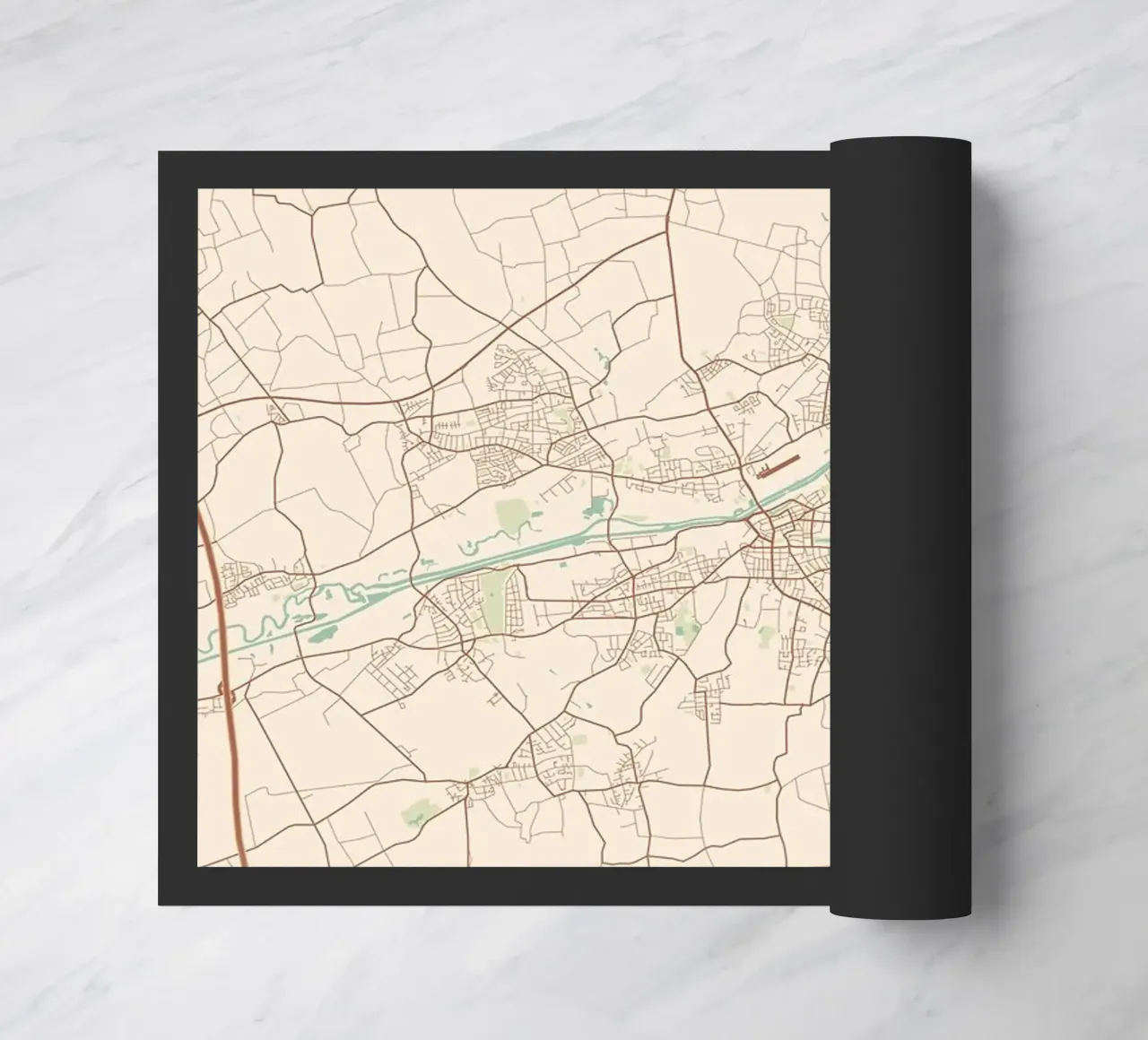 Hamm DE Fußmatte von Rick Thompson