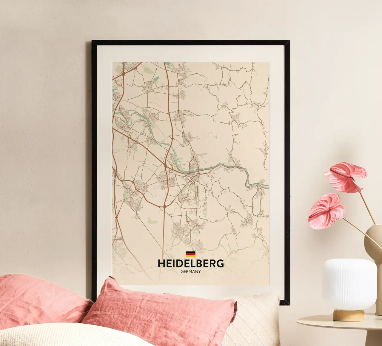 Heidelberg DE poster da Rick Thompson