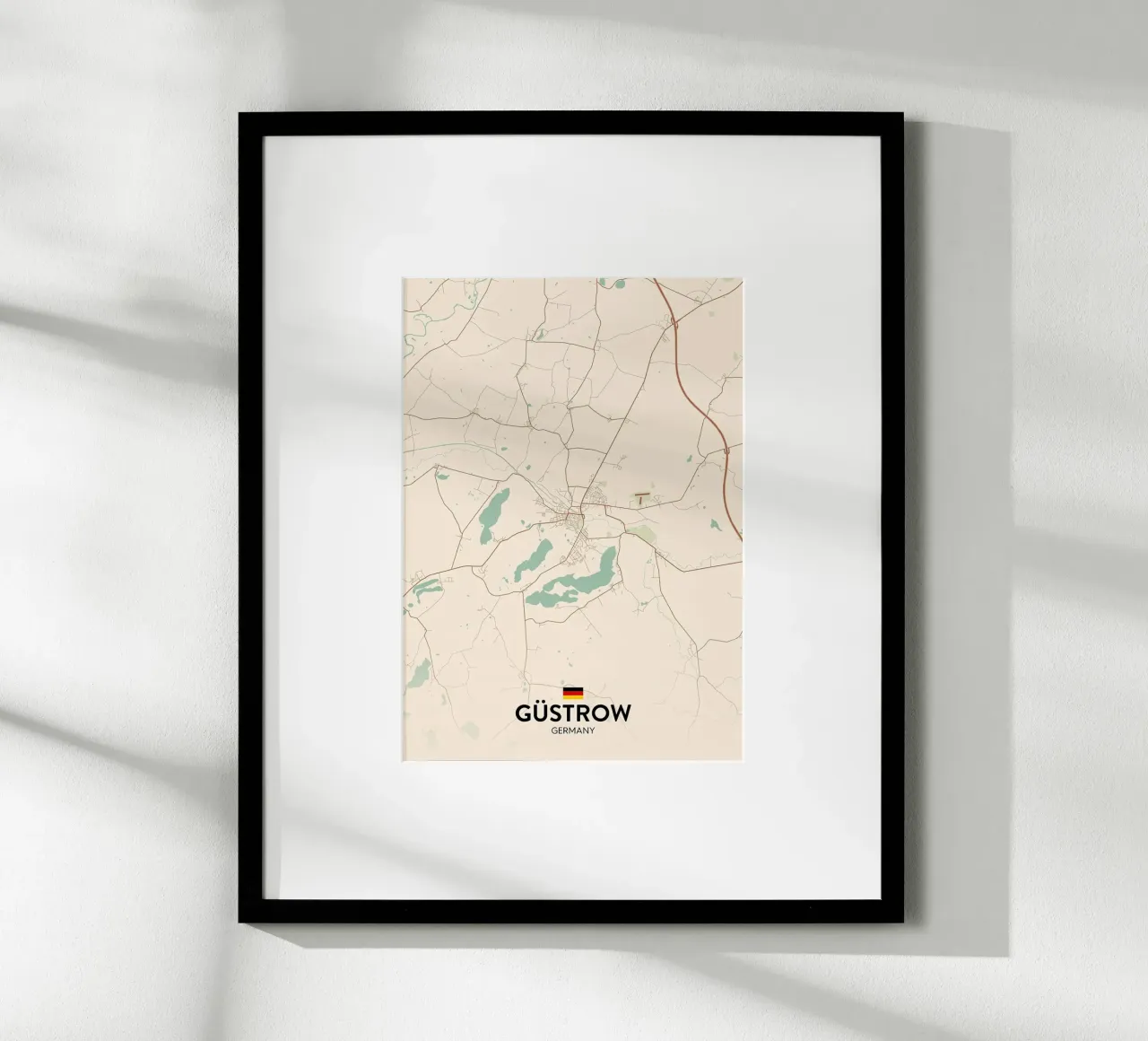 Gustrow DE poster da Rick Thompson