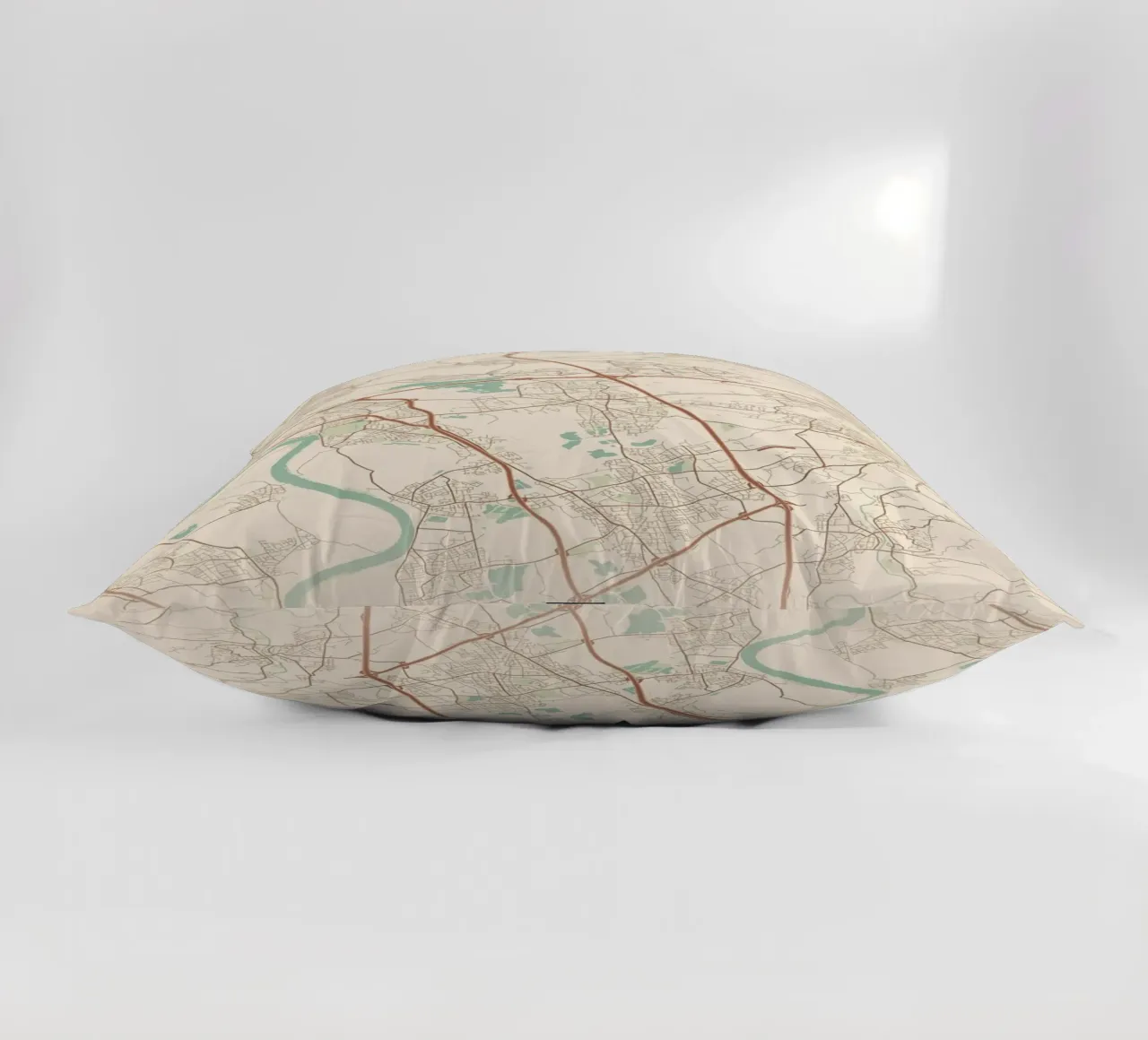 Hilden DE decorative cushion by Rick Thompson