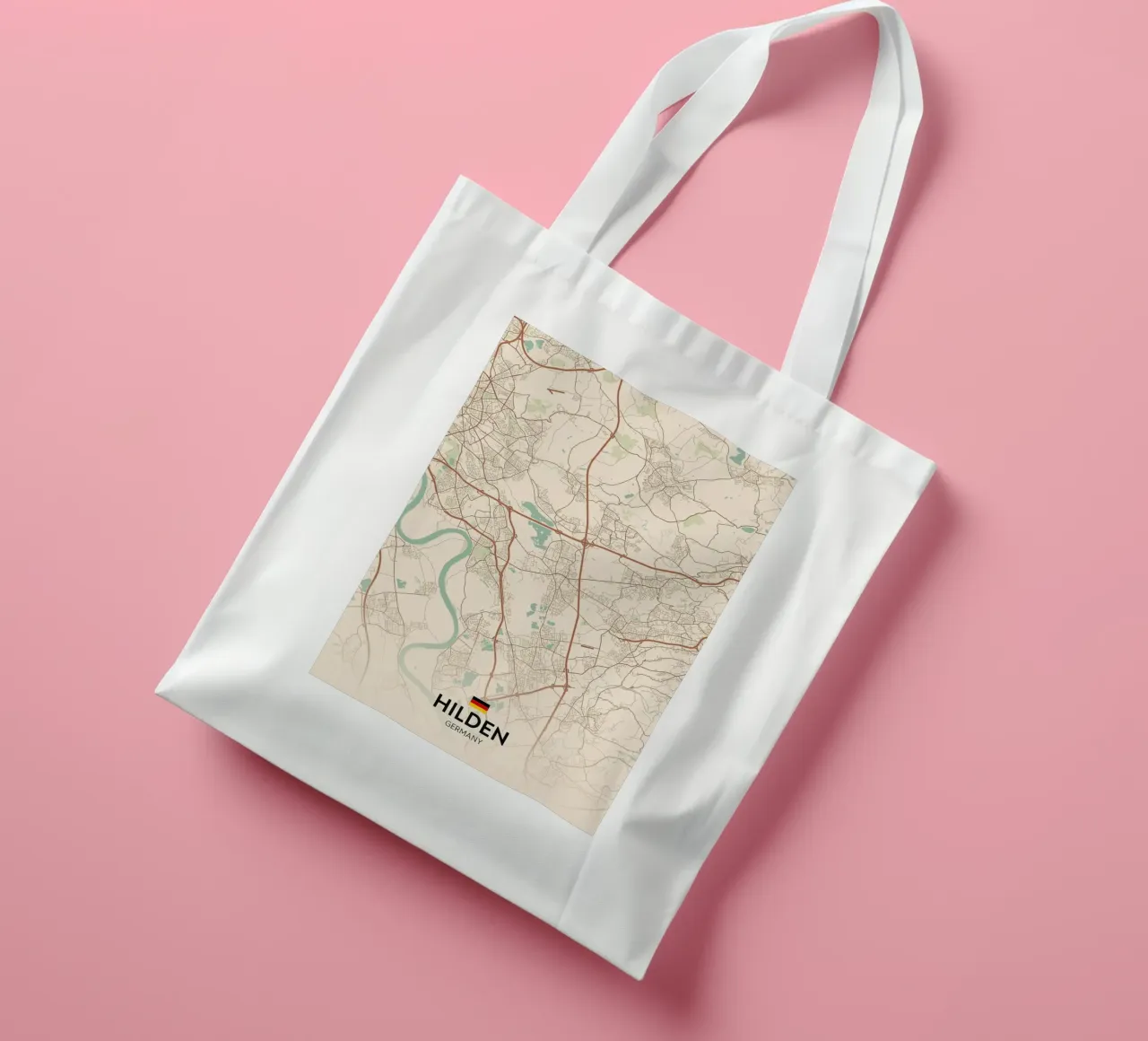 Hilden DE tote bag by Rick Thompson