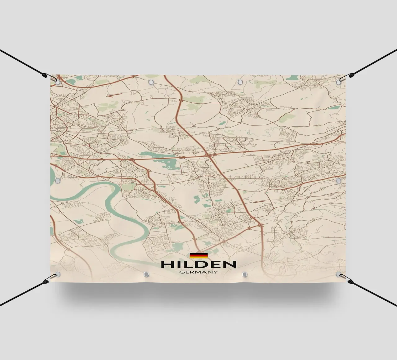 Hilden DE telo in pvc da Rick Thompson
