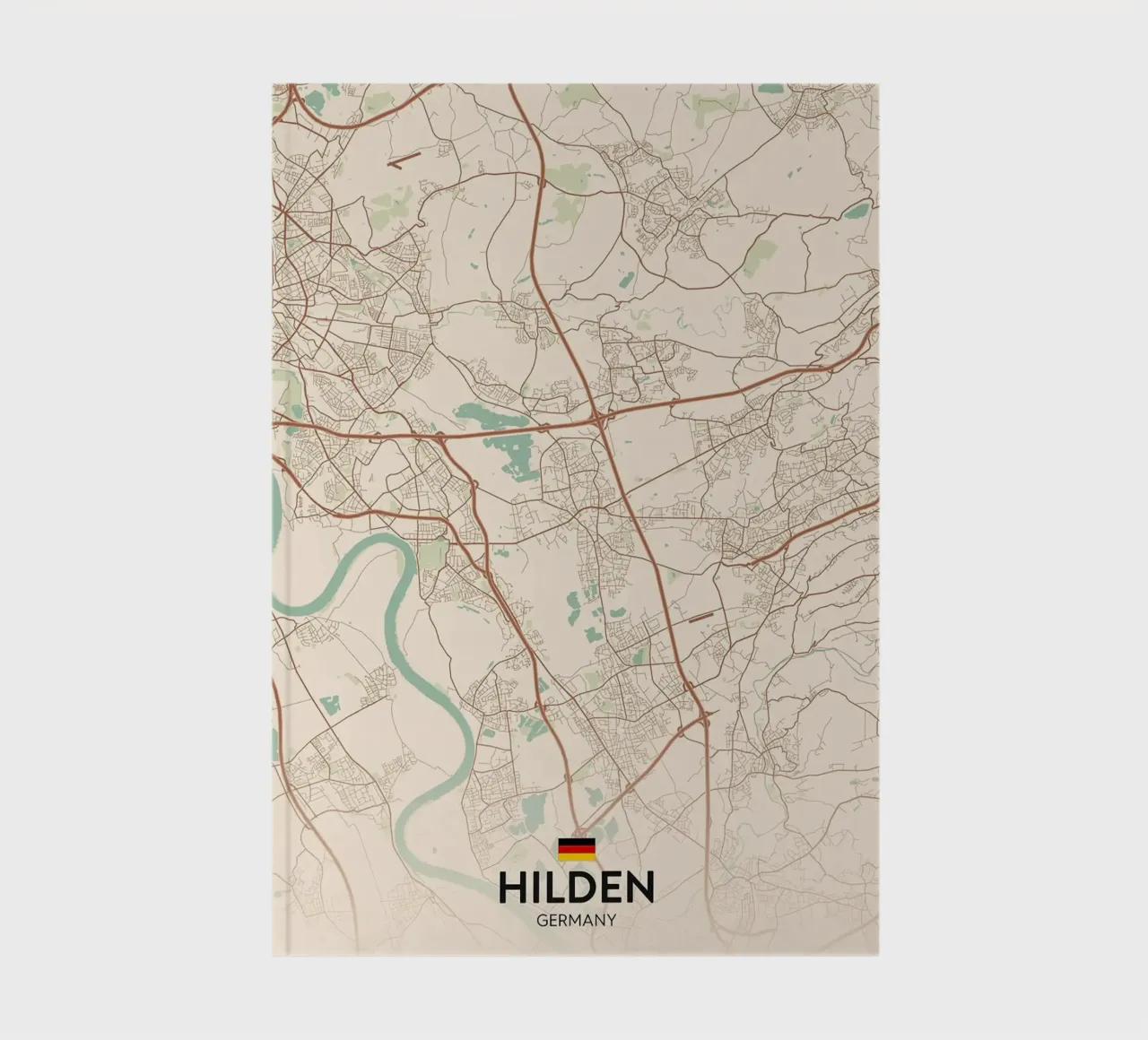 Hilden DE notebook by Rick Thompson