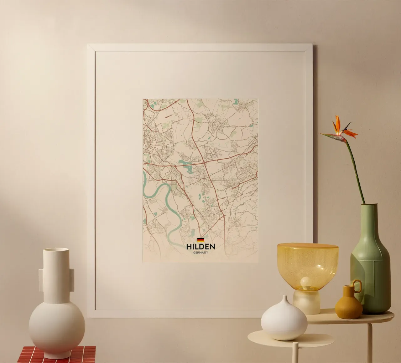 Hilden DE poster da Rick Thompson