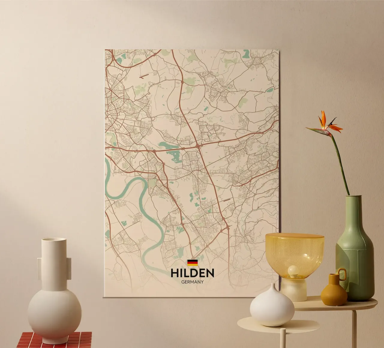 Hilden DE poster da Rick Thompson