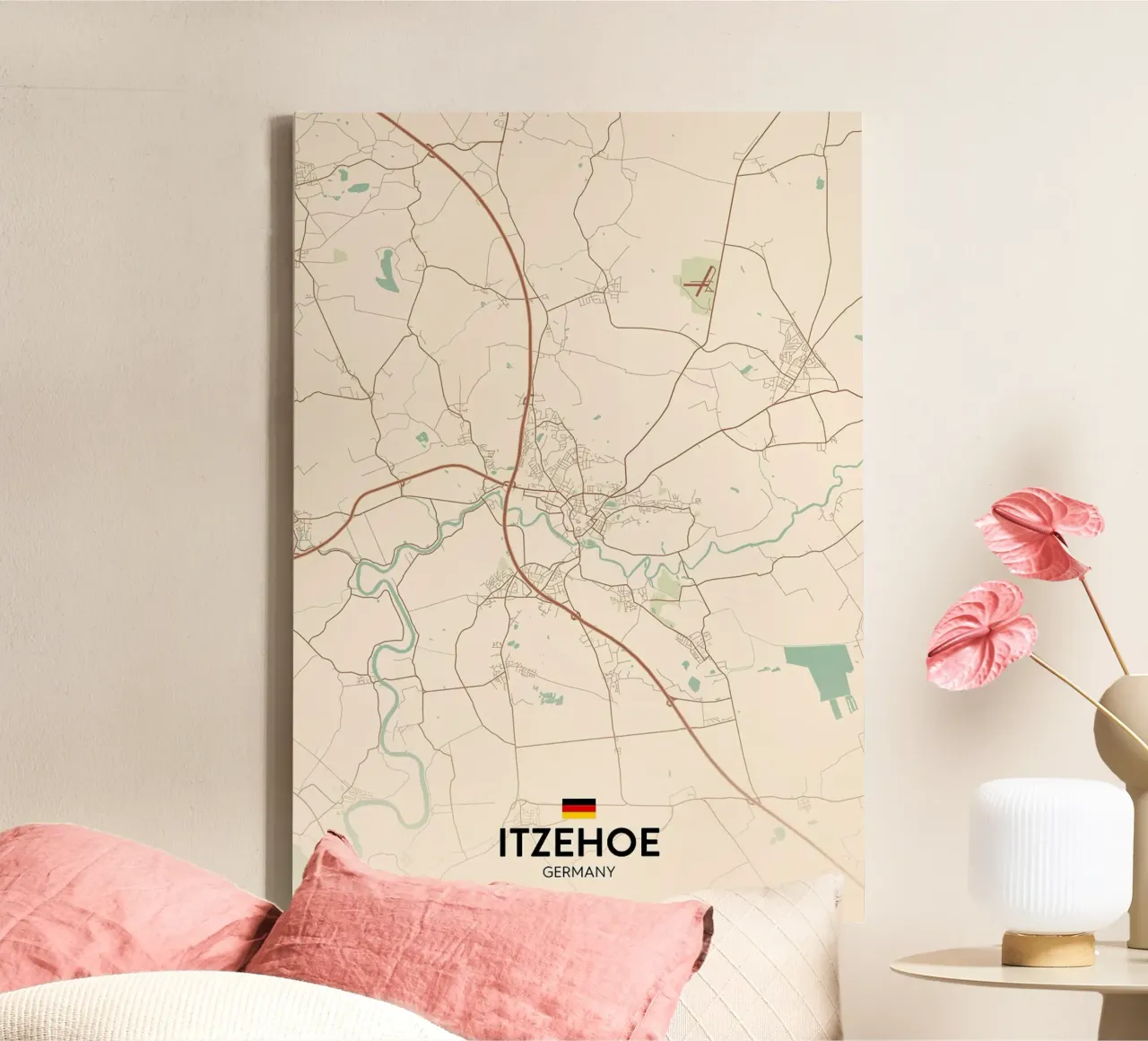 Itzehoe DE tela con Cornice a cassetta da Rick Thompson