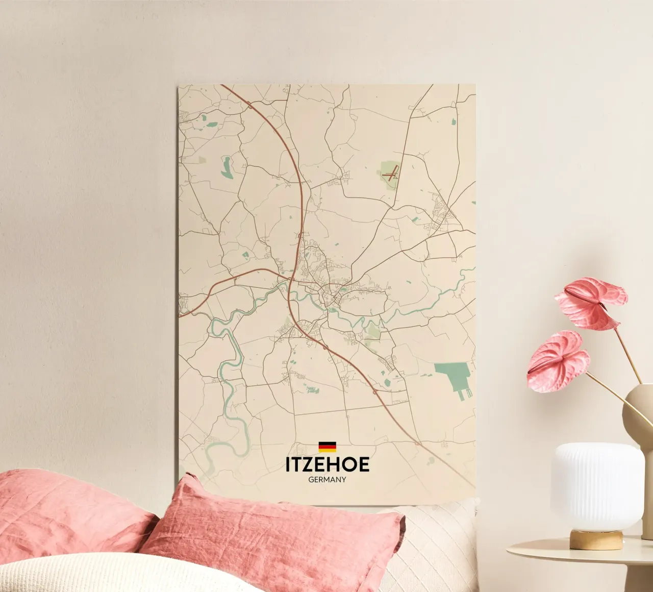 Itzehoe DE poster van Rick Thompson