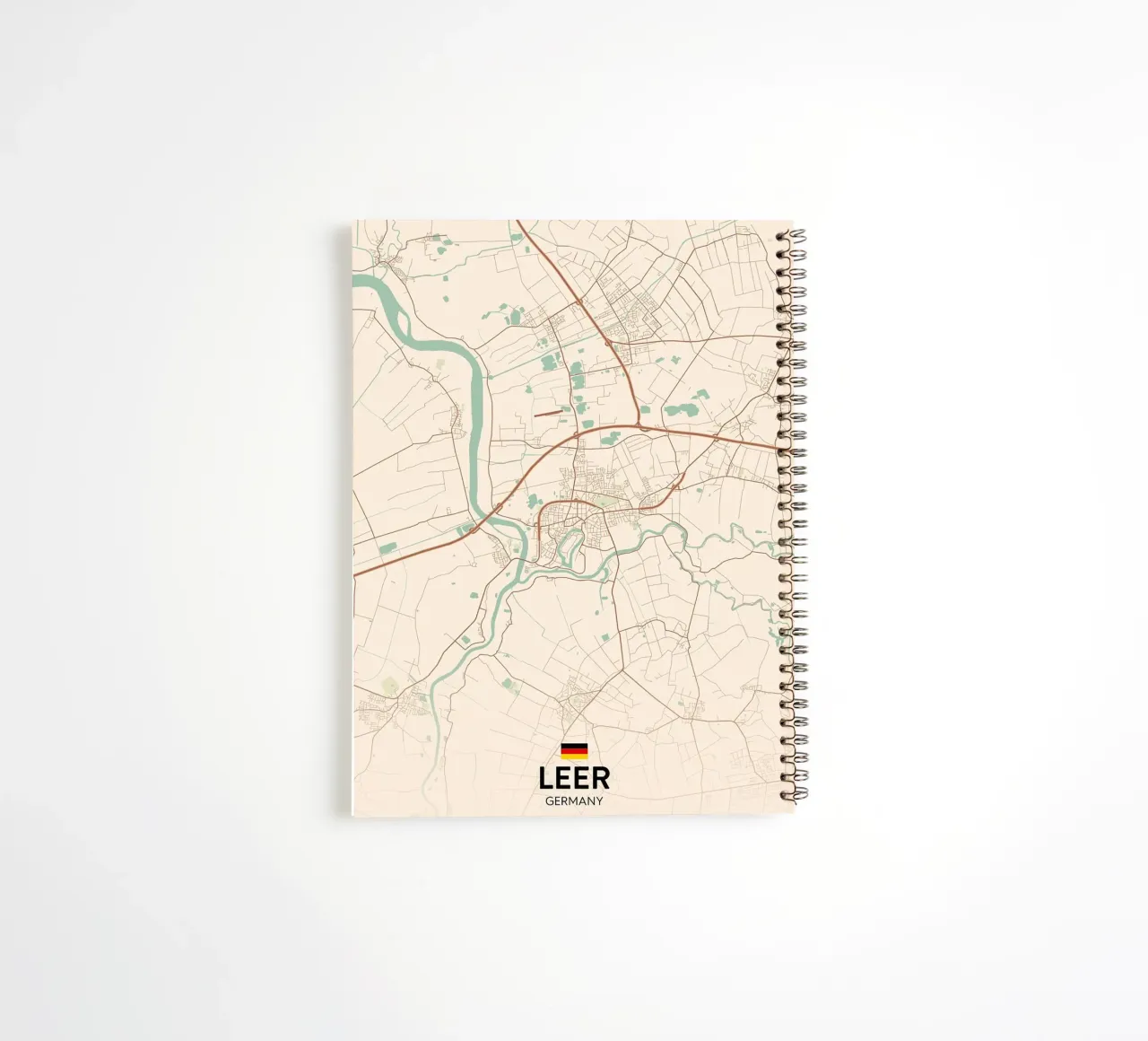 Empty EN spiral notebook by Rick Thompson