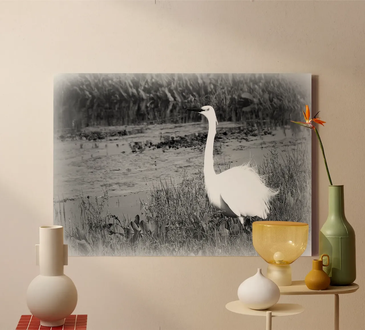 BW 71 canvas with Floater frame by Thierry vobmann photography