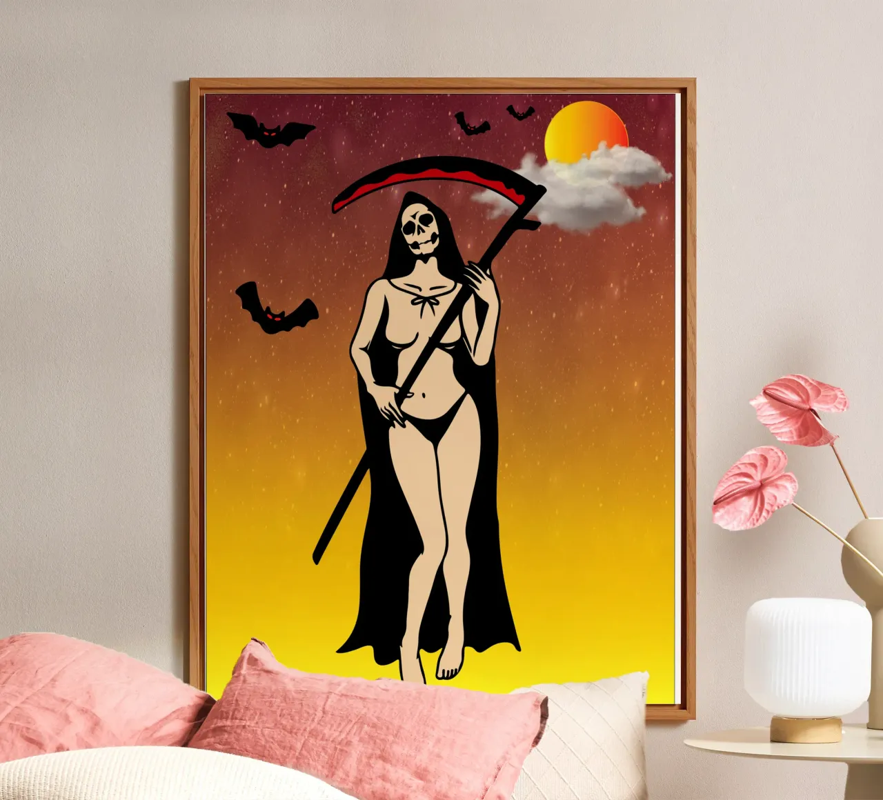 duivel meisje halloween forex-plaat van onechoice
