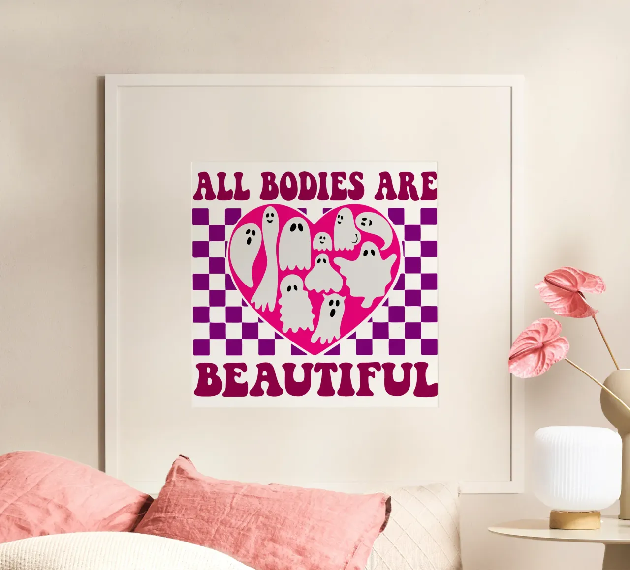 tutti i corpi sono belli poster da onechoice